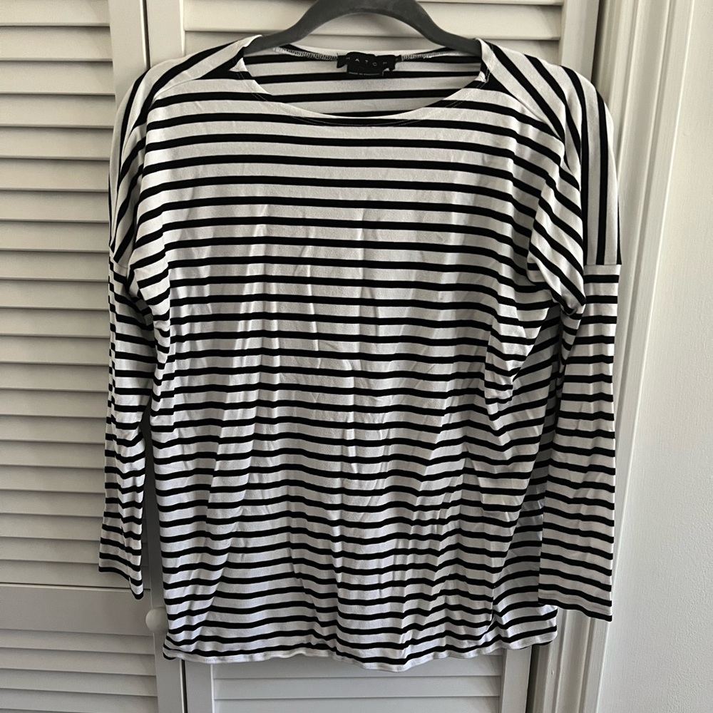 Hatch Maternity Stripe Shirt